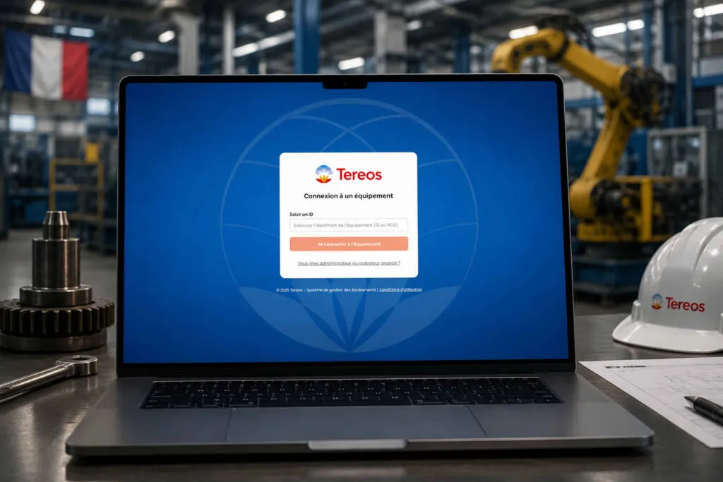 Plateforme de gestion des équipements Tereos développée par SDi